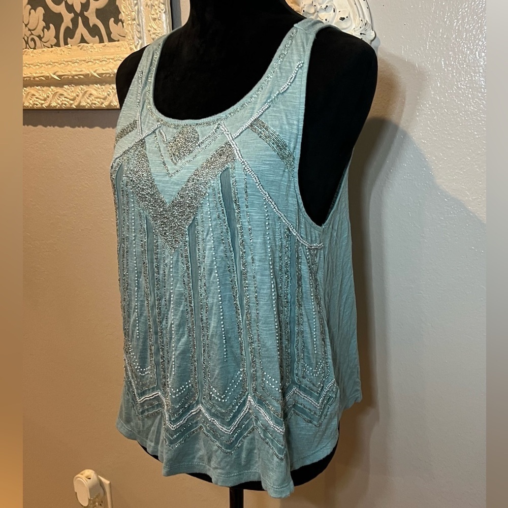 Kimchi Blue beaded Sleeveless Tank - Picture 4 of 11